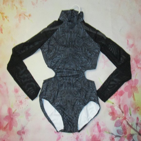 New Leotard MC LC Balera Mesh Dance Lyrical Jazz Gymnastics Cheer Girls Costume - Picture 1 of 8